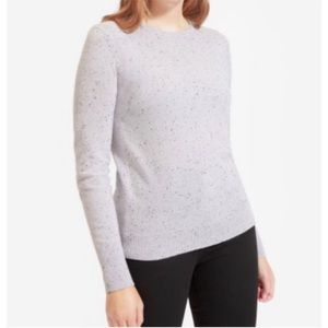 Everlane The Cashmere Crew - Pale Lavender - Small